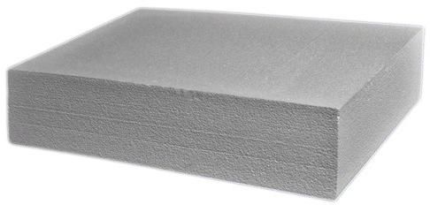 Rectangle Expanded Polystyrene Foam, Color : White