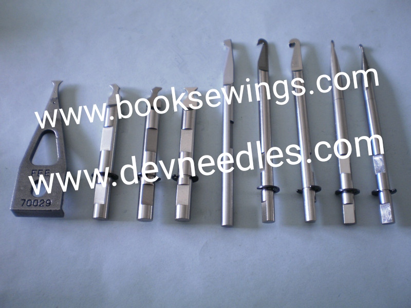 Book sewing machine all Needles and parts