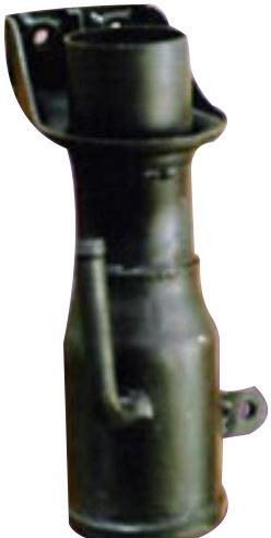 Piyu Steel Fuel Filler Neck, Color : Black