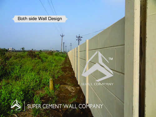 Polished Cement Folding Compound Wall, for Construction, Size : Standard