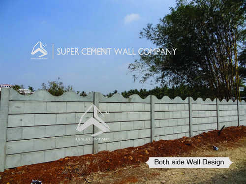 Polished RCC Compound Wall, for Construction, Size : Standard