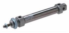 Roundline Cylinders, Feature : Magnetic piston as standard, Conforms to ISO 6432, High strength, double crimped end cap design