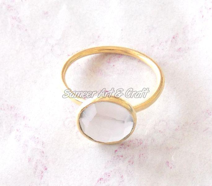 Pink Amethyst Gemstone Ring