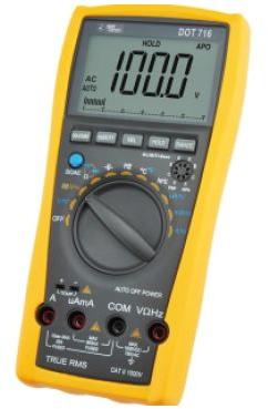 DOT 716 Digital Handheld Multimeter