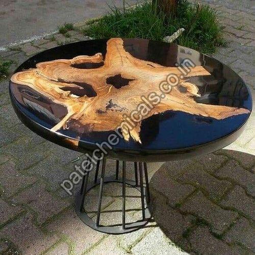 Epoxy Resin Table Top, Shape Round at best price INR 800 / Piece in