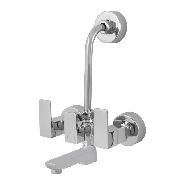 AQWAL Polished Brass Wall Mixer, for Bathroom Fittings, Feature : High Quality