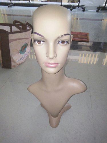 Plastic Female Mannequin Heads