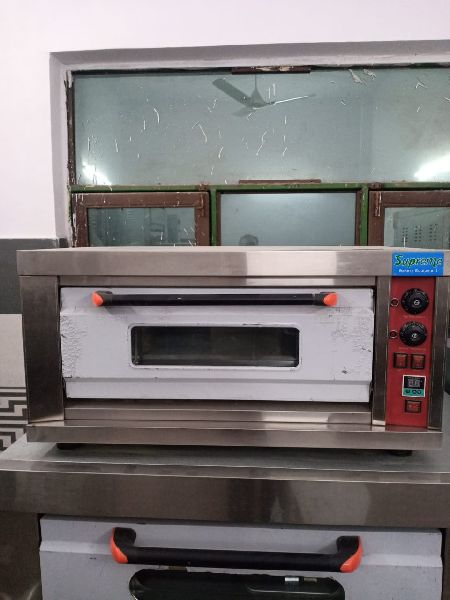 Electric Single Deck Baking Oven, Voltage : 220-250V