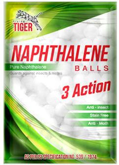Flying Tiger Round Pure Naphthalene Balls, Color : White
