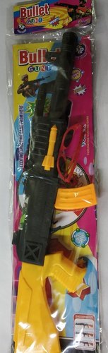 Bharati Plastic Gun Toy, Color : Yellow, Orange, Red, Green, Black, etc