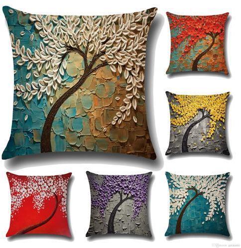 printed cushion cover