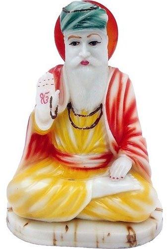 Marble Guru Nanak Statue, for Decor, Pattern : Painted