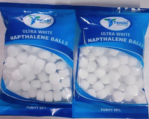 Tembi Round Naphthalene Ball, Color : White