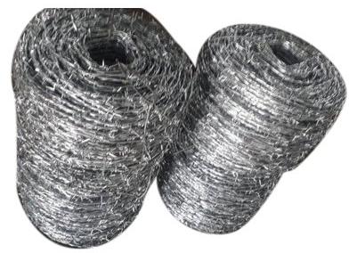 Steel Fencing Barbed Wire, for Construction, Fence Mesh, Length : 10-20mtr