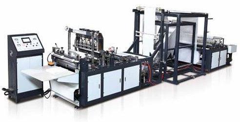 Non Woven Carry Bag Making Machine, Capacity : 80-100 (Pieces per hour)