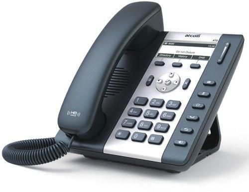 Wireless VOIP Phone, Color : Black Grey
