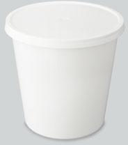 1000ml White Plastic Container