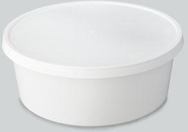 750ml White Plastic Container