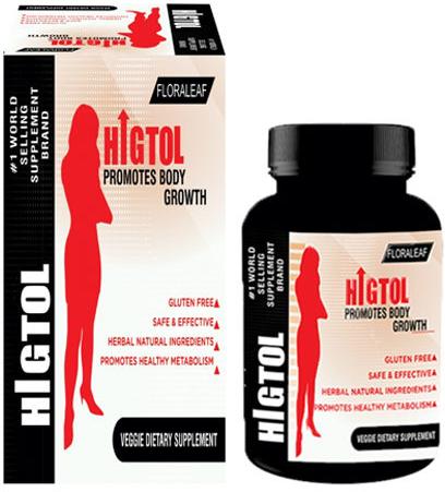 Higtol For Height Gain Pills, Packaging Size : Bottle