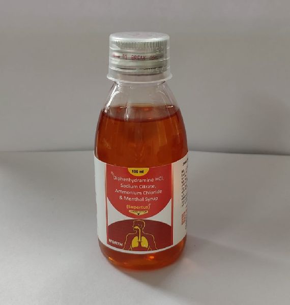 Diphenhydramine HCL + Ammonium Chloride + Sodium Citrate mg, Type