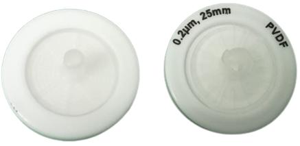PVDF Syringe Filter 25 mm .0.22&amp;micro;m