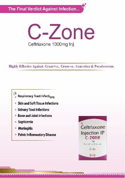 C-ZONE INJ. 250/500/1000 Mg