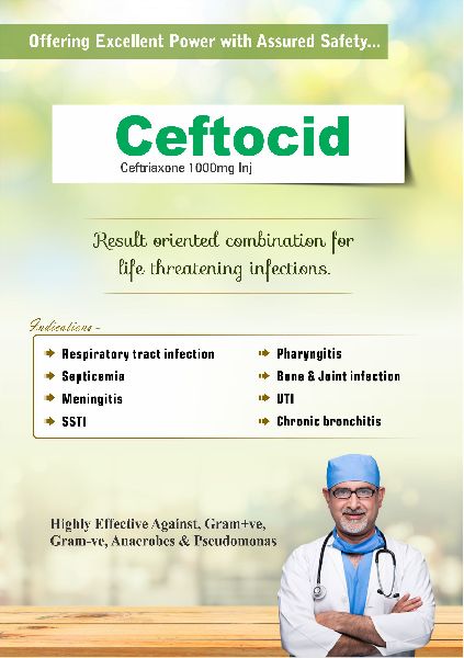 Ceftriaxone 1000mg  Injection