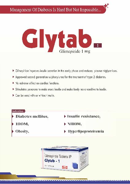 GLYTAB-1/2 TAB