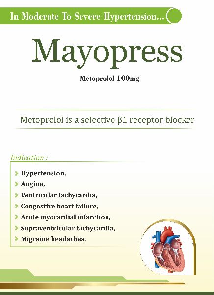 Mayopress Metoprolol Xl, Form : Tablets