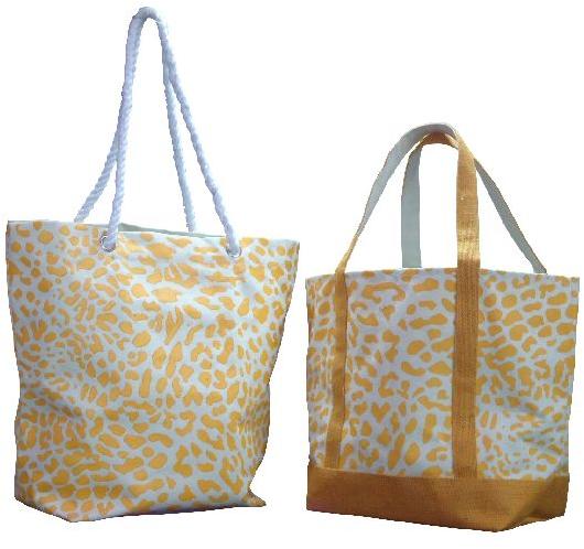 12 Oz Natural Canvas Printed Tote Bag