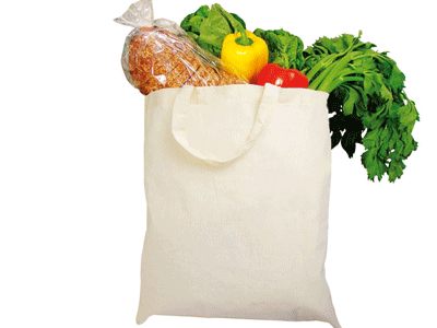 Pure Cotton Bags With Cotton Handle, Application : Grocery