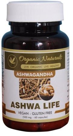 Ashwagandha Capsules, Packaging Type : Vacuum sealed poly pack Cans