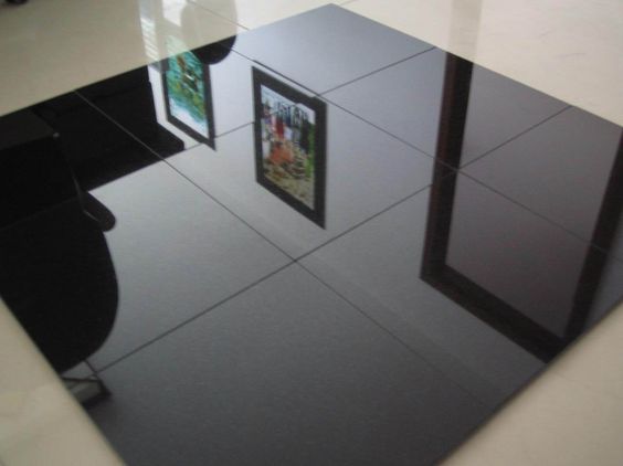 Rectangular Absolute Black Granite Tiles, for Flooring, Countertops etc.