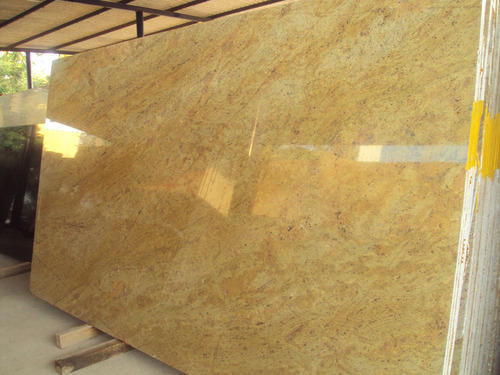 Rectangular Kashmir Gold Granite Slabs