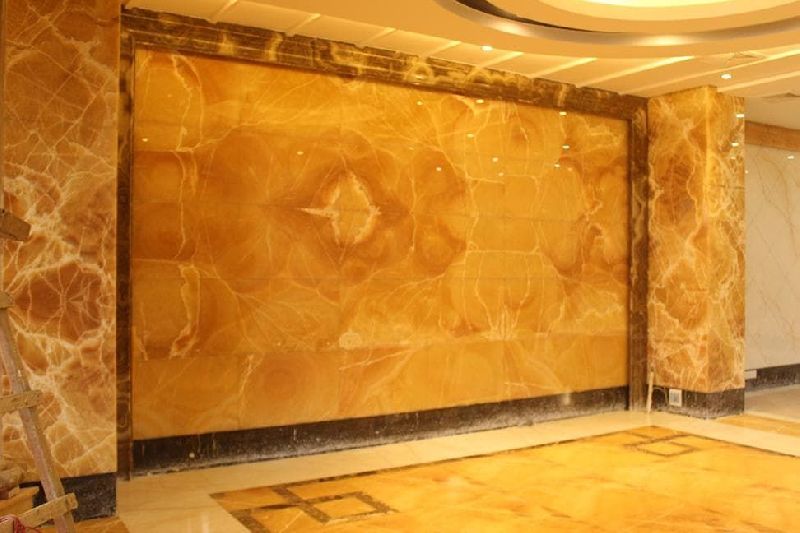 Onyx Italian Marble, for Flooring, Countertops etc., Shape : Rectangular, Square