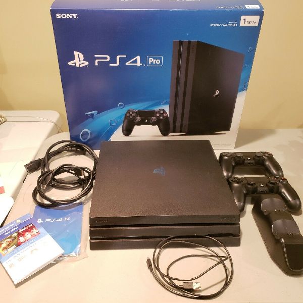 Manual Electric Ps 4 Pro 1tb Playstation, For Gaming Use, Color : Black