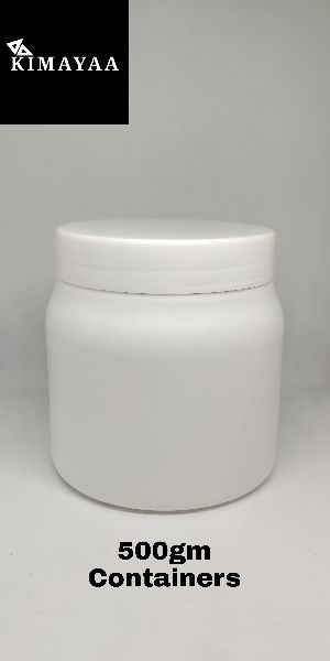 Plain 500gm HDPE jarr, Feature : Durable, Long Life