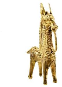 Dhokra Horse Statue