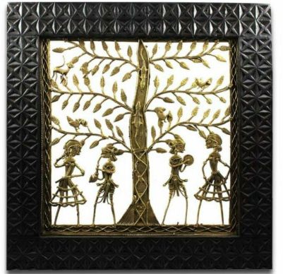 Dhokra Painting Frame