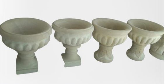 Plain Marble Planter, Specialities : Hard Structure, Easy To Placed