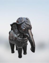 Terracotta Elephant Statue, for Decoration, Style : Antique