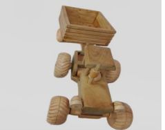 Wooden Tractor Toy, for Baby Playing, Decoration, Feature : Attractive Look, Light Weight