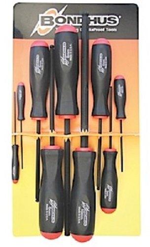 Bondhus 10699, Set 9 Ball End Screwdrivers 1.5-10mm