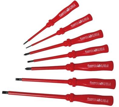 Proskit 8PK-8100E, Insulated Screwdriver Set (1000V)