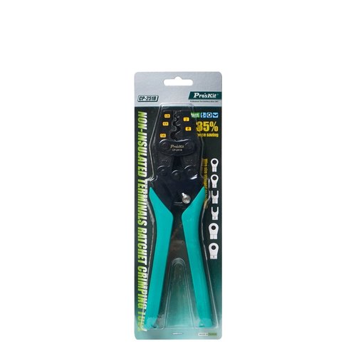 Proskit CP-251B, Non-insulated Terminals Ratchet Crimping Tool (245mm)CP-251B