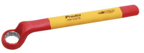 Proskit HW-V221B, VDE 1000V Insulated Single Box End Wrench 21mmHW-V221B