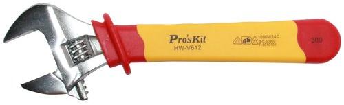 Proskit HW-V612, VDE 1000V Insulated 12&amp;quot; Adjustable WrenchHW-V612