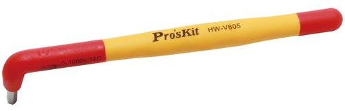 Proskit HW-V805, VDE 1000V Insulated Hex Key Wrench 5mm-