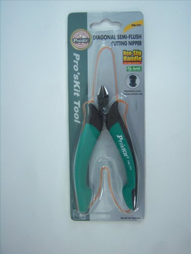 Proskit PM-721,Diagonal Semi-Flush Cutting Nipper (122mm)