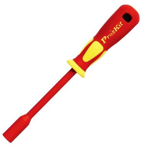 Proskit SD-800-M10,VDE 1000V Insulated Nut Driver (M10x125)